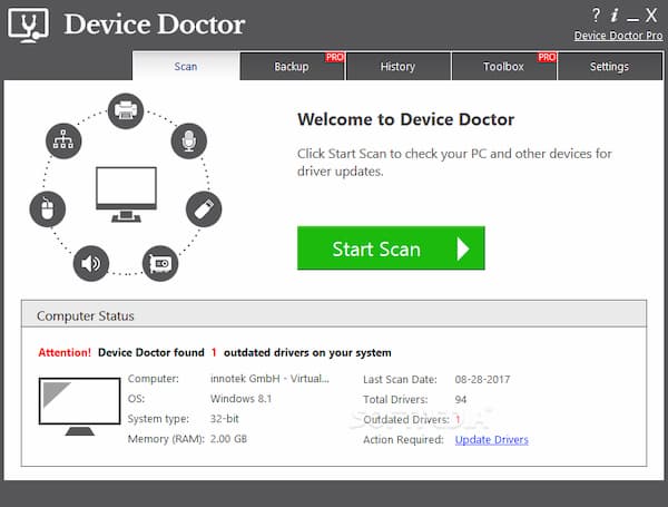 free driver updater download tool
